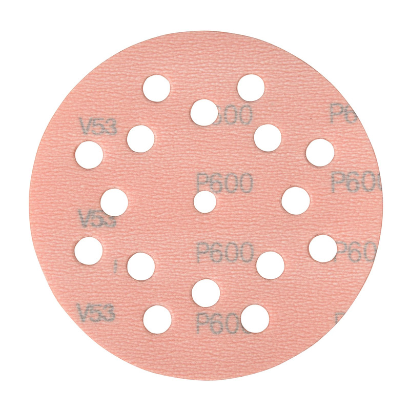 Extreme Orange 5" Sanding Disc - Grit:600 Grit - Pieces:10-Piece